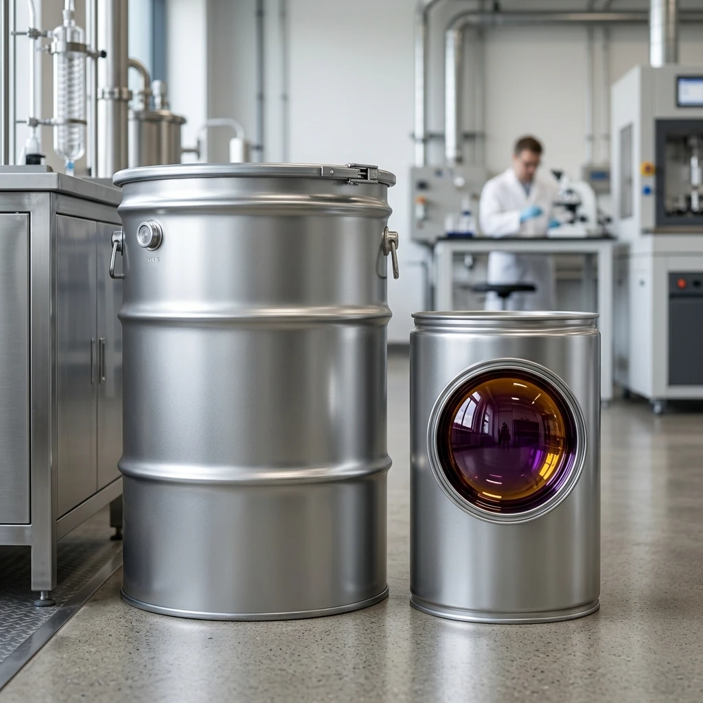 UV & LED Coating Product Containers